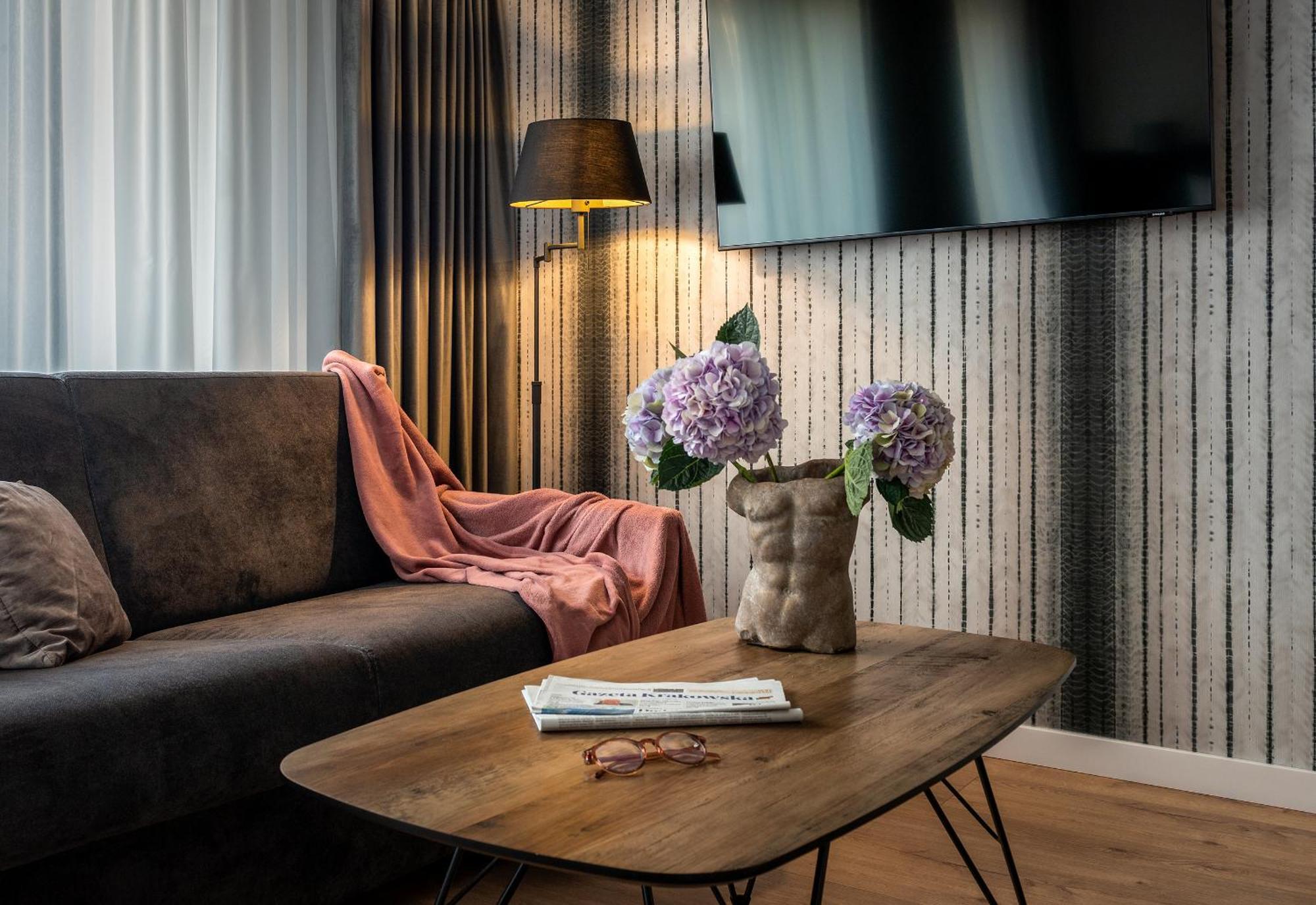 Inpoint Spacious Apartments Near Main Square & Kazimierz District Cracóvia Quarto foto