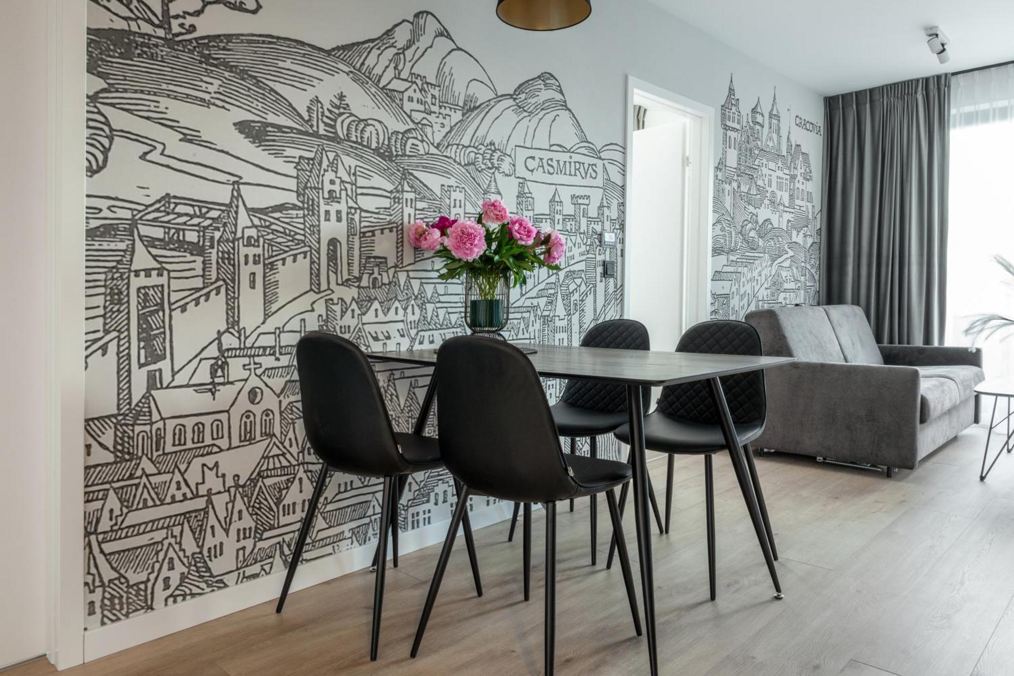 Inpoint Spacious Apartments Near Main Square & Kazimierz District Cracóvia Quarto foto